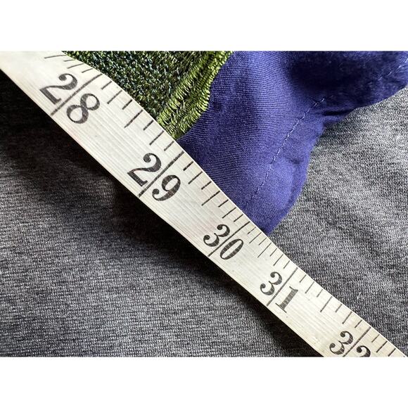 ModCloth X Collectif Akiko Wonder Embroidered Cactus Wide Trousers Pants 0 XS - Picture 11 of 11